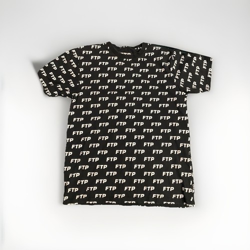 Shirt uomo ftp nera - t-shirt,