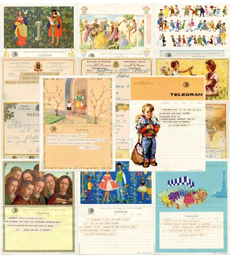 Illustrated telegrams 1935 - illustrated, 1935-65